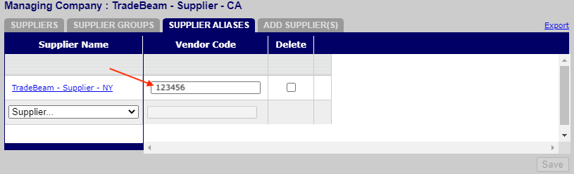 iSUpply-iManager-Supplier-SupplierAliases-VendorCode.png